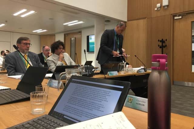 Councillors at The Forum, Hemel Hempstead