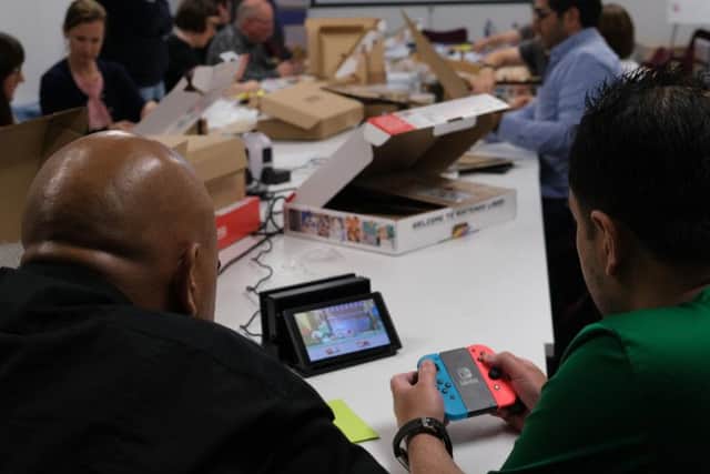 The DSH programme utilising the Nintendo Switch