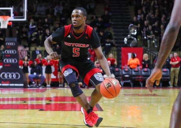 Mike Williams, competing for New Jersey college team Rutgers, is one of two US imports due to suit up for Hemel Storm this season.