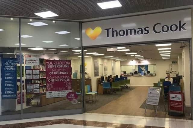 Thomas Cook's Hemel branch was closed this morning. Credit: Thomas Cook Travel Store
