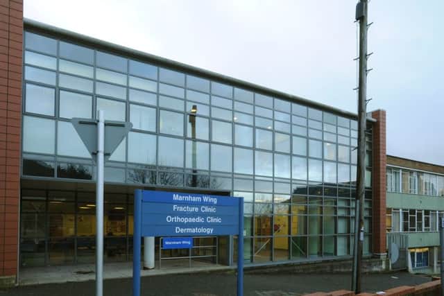 Hemel Hempstead Hospital buildings. Marnham Wing . PNL-161101-172234009