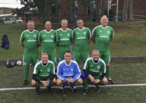Hemel Hempstead Town's over-50s walking football side.