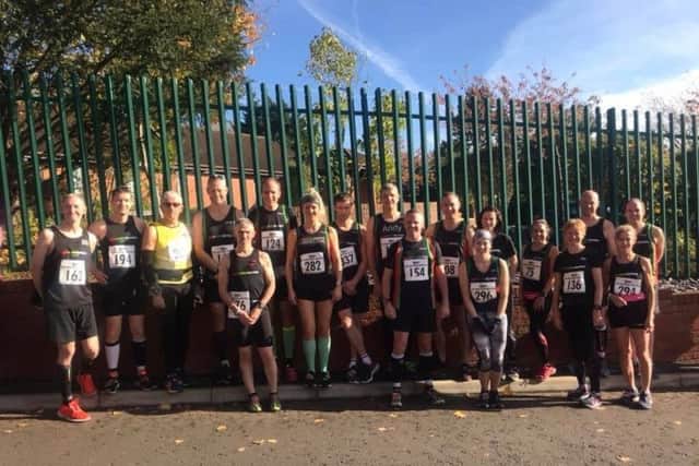 Gade Valley Harriers at the Ricky Road event at the weekend.