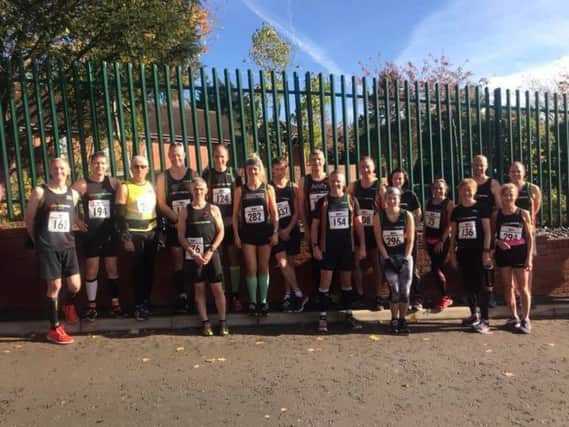 Gade Valley Harriers at the Ricky Road event at the weekend.