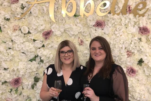 Abbelle owners, Abbey Holdsworth and Ellen Holdsworth.