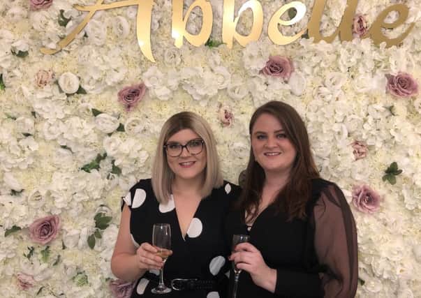 Abbelle owners, Abbey Holdsworth and Ellen Holdsworth.