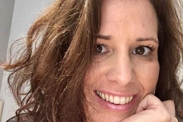Stroke survivor Nicola Evans