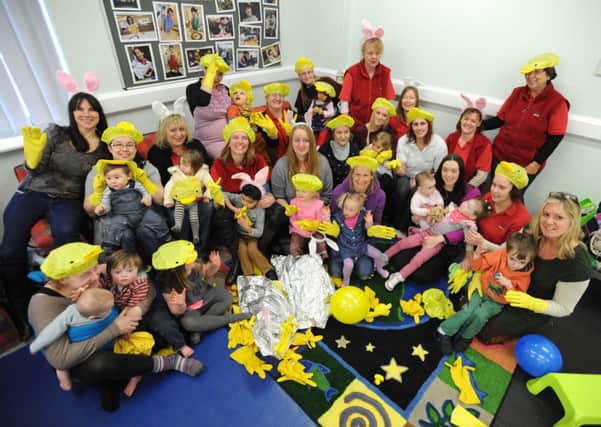 Staff and children at Playskill in Hemel Hempstead had a double reason to celebrate at their Easter party.