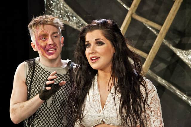 Steven Webb and Zoe George in Quasimodo