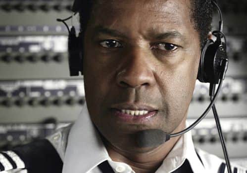Denzel Washington in Flight