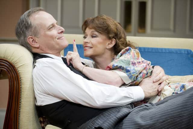 Sue Holderness with William Gaminara in Less Than Kind