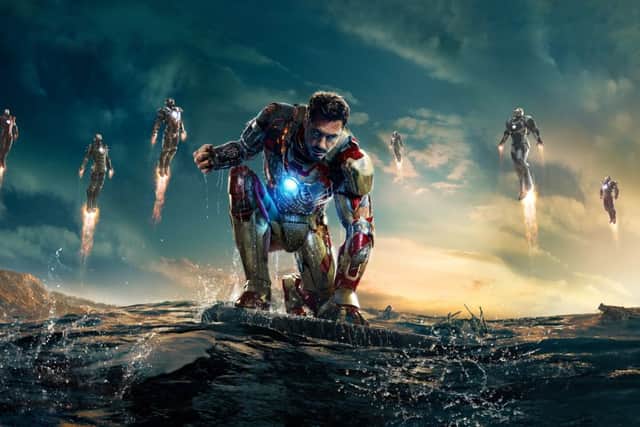 Robert Downey Jr in Iron Man 3