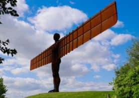 The Angel of the North: PA Photo