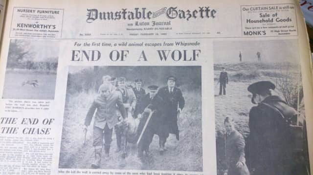 Dunstable Gazette from February 1965