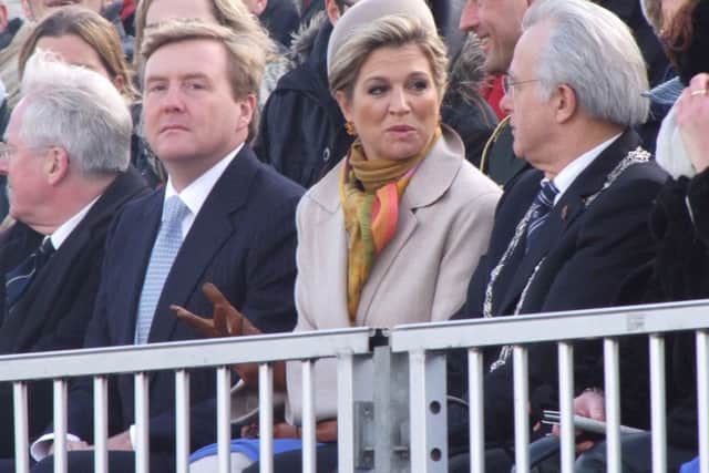 King Willem-Alexander and Queen Maxima will truly be the centre of attention at Holland's first ever King's Day on April 26. Picture: AW