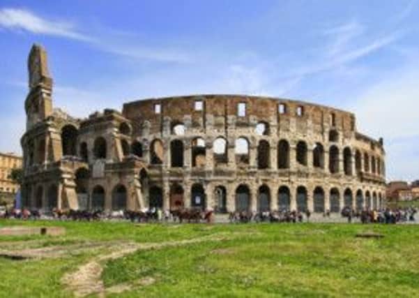 The Colossuem in Rome. Picture: PA Photo.