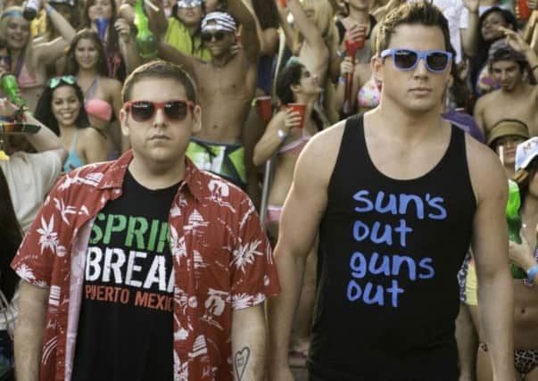 Jonah Hill and Channing Tatum in 22 Jump Street