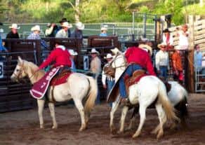 Snowmass Rodeo in Aspen, Colorado.  Picture: PA Photo/Stephanie Maskery.