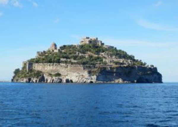 Aragonese Castle in Ischia. Picture: PA Photo/Lauren Taylor.