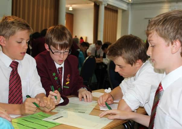 Beechwood Park pupils take part in a national maths challenge