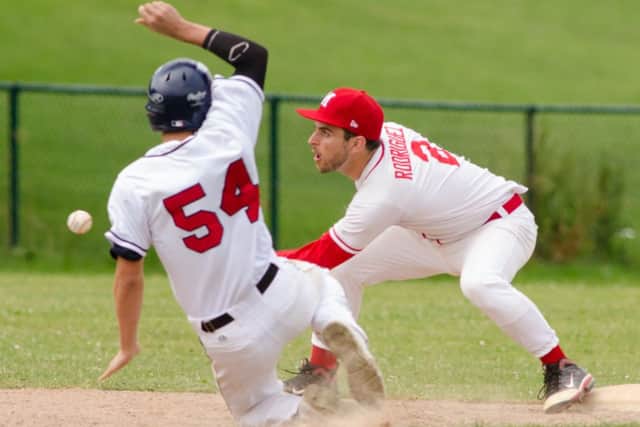 Carlos Casal Jr in action for the Herts Falcons this season. Picture (c) Richard Lee, www.richardleephotography.org