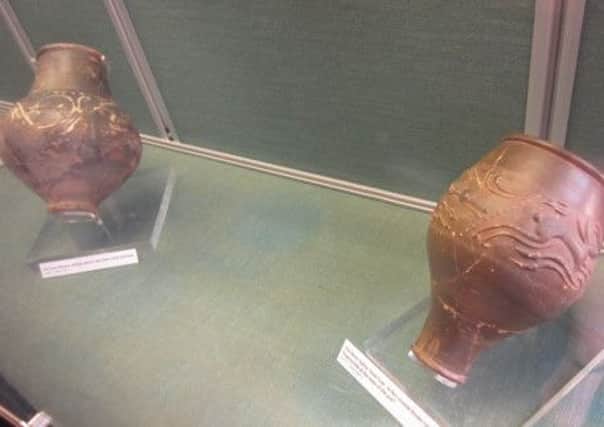 Cow Roast Pottery  is now on display at Hemel Hempstead's Civic Centre. PNL-140820-164818001