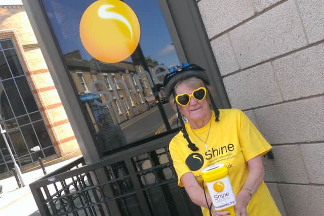 Lorraine Watson is skyding for charity in memory of her son