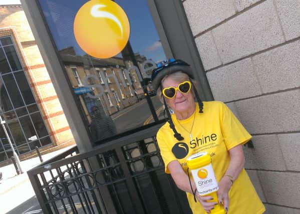 Lorraine Watson is skyding for charity in memory of her son