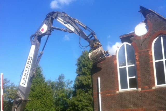 Demolition of Marlowes Methodist Church