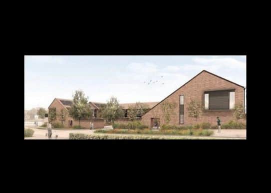 Council homes coming: Artist's impression of what the new homes in Berkhamsted's Farm Place will look like PNL-140822-115338001