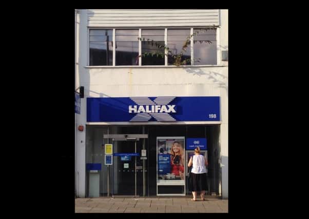 Is Berkhamsted's Halifax branching out? Not any more - the weed has been removed