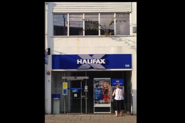 Is Berkhamsted's Halifax branching out? Not any more - the weed has been removed