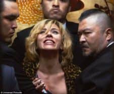 Scarlett Johansson as Lucy.