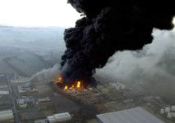 The Buncefield terminal fire, 2005