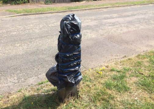 There's safety concerns over cut down lamposts in Orchard Avenue and Finch Way, Berkhamsted. PNL-140808-104645001