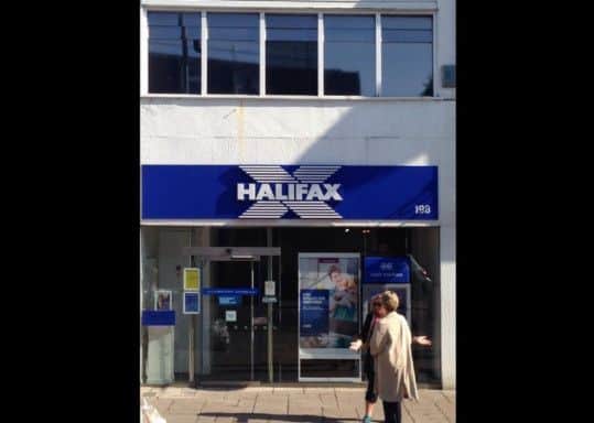 All gone: Berkhamsted's Halifax has lost its 'shrubbery' PNL-140209-132650001
