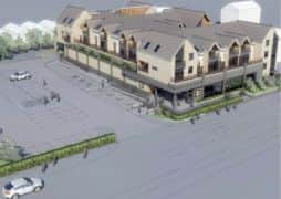 Artist's impression of the new Lidl being planned for Berkhamsted PNL-140704-145500001