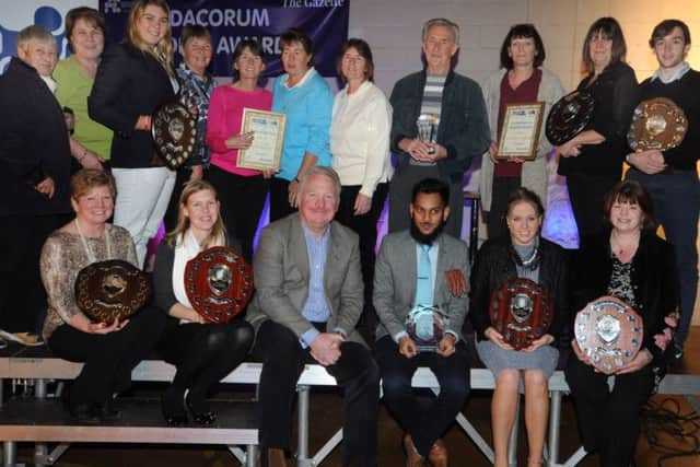 MP Mike Penning was on hand to congratulate the winners at last year's awards night