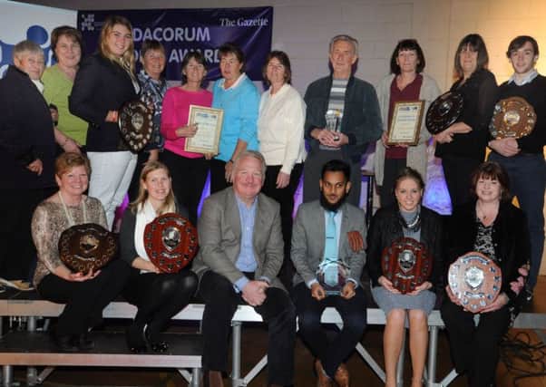 MP Mike Penning was on hand to congratulate the winners at last year's awards night