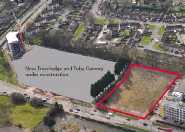 The 1.4 acre, £1.3 million site where the new KFC drive-thru will be