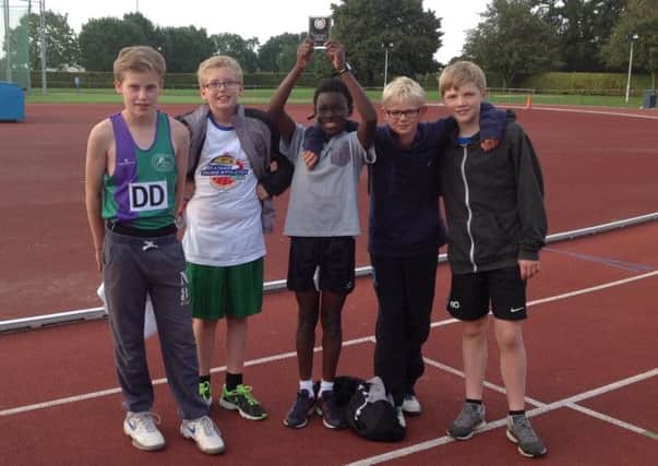 The Dacorum & Tring U13 boys won their age group at the EYAL Plate final