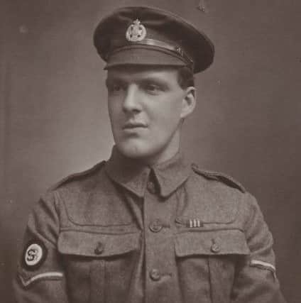 Walter Young wrote memoirs of his experiences during the Great War. PNL-140404-144550001