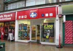 Phones 4u in Marlowes, Hemel Hempstead