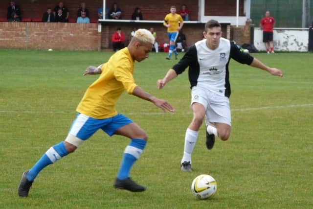 Courtney Massay in action for Berkhamsted against Kings Langley. Picture (c) Richard Solk