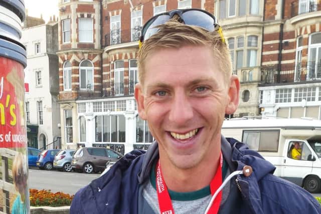 Andrew Cracknell had a fine start to his career as an Ironman triathlete at Challenge Weymouth