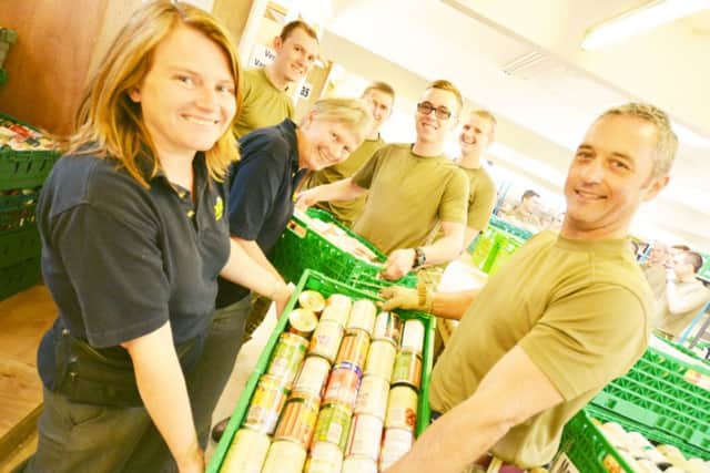 DENS Dacorum Foodbank calls in the RAF to help move to larger premises PNL-140917-151538001