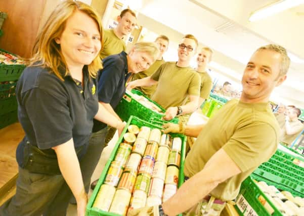 DENS Dacorum Foodbank calls in the RAF to help move to larger premises PNL-140917-151538001