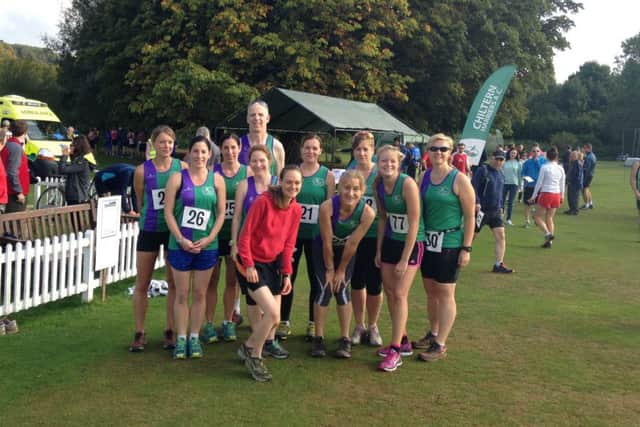 The victorious Dacorum & Tring team at the Shardeloes race in Amersham