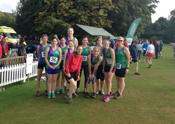 The victorious Dacorum & Tring team at the Shardeloes race in Amersham