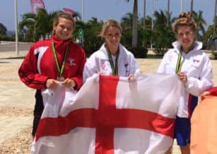 Hannah Whittaker won silver at a World Cup Taekwon-do event in Jamaica PNL-140924-141206002